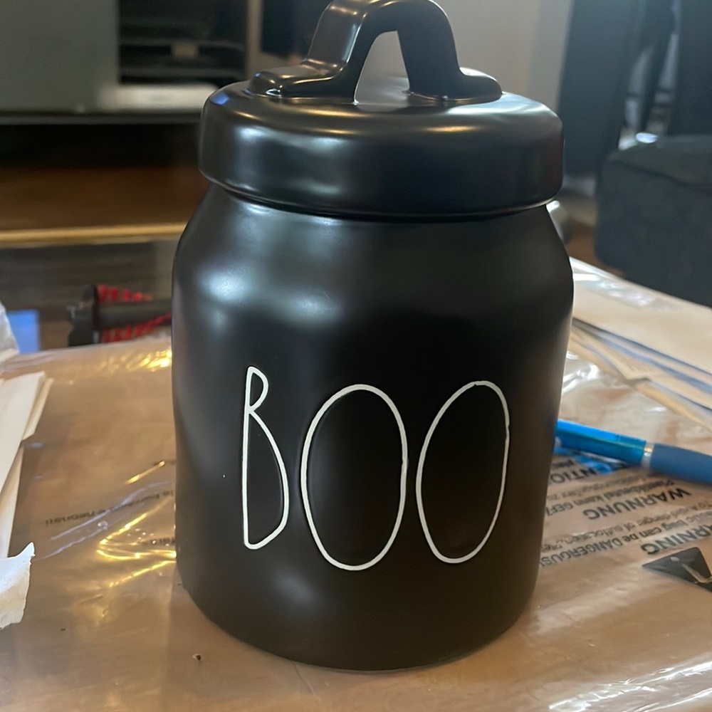 Rae Dunn baby “Boo”